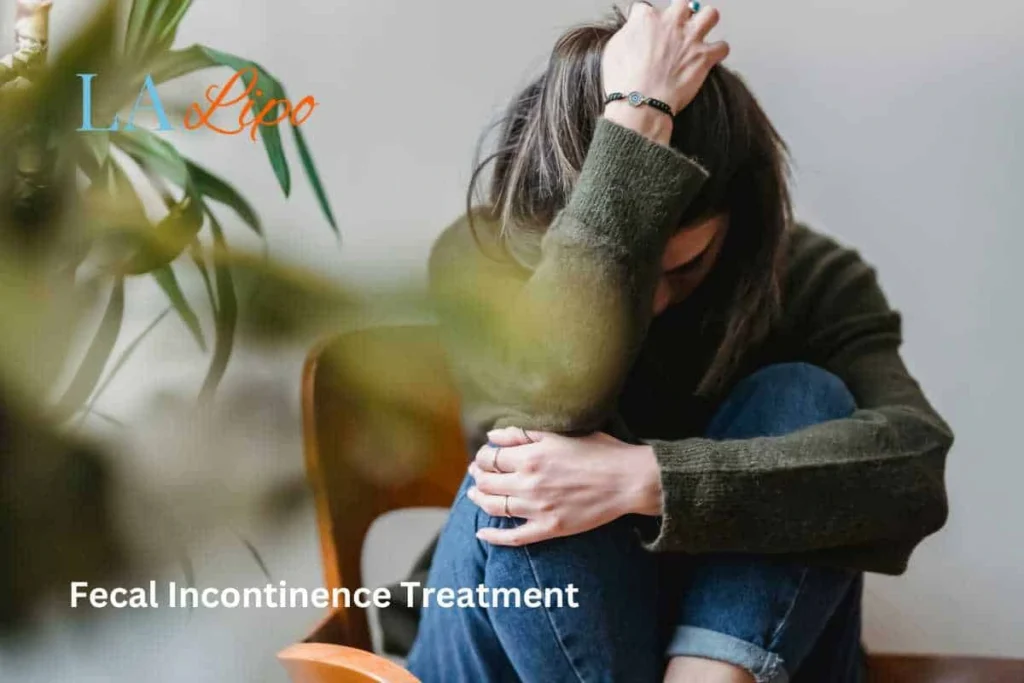woman worried about fecal incontinence diet Luton