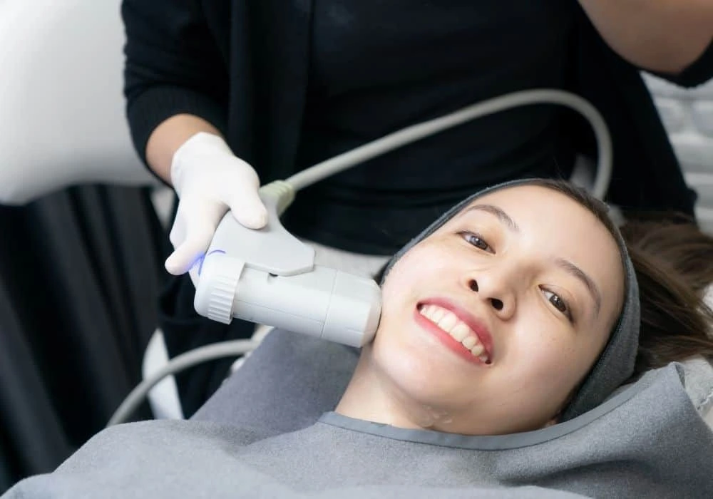 HIFU treatment Luton in progress