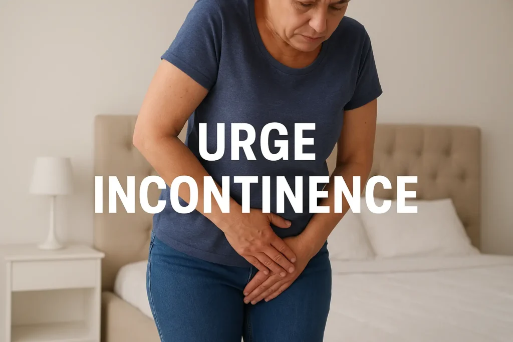how to manage urge incontinence Luton symptoms