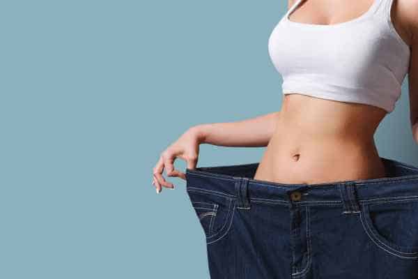 woman after fat reduction treatment Luton