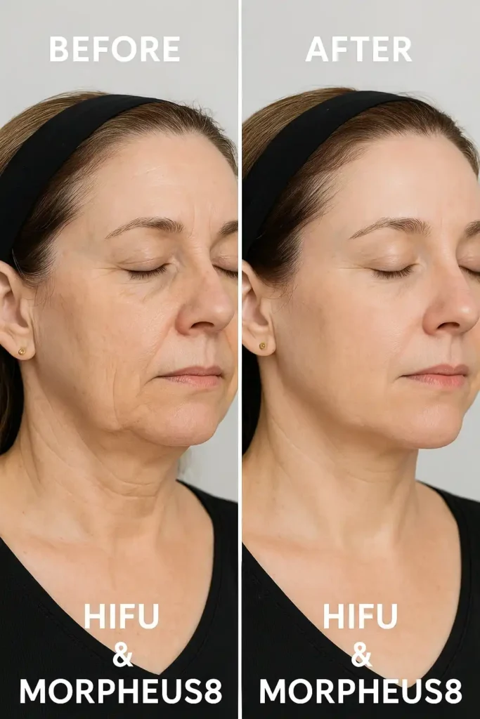 HIFU & Morpheus8 treatment results Luton - book in today!