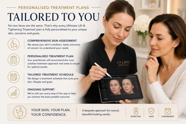 book a consultation about your ultimate lift and tighten treatment Luton
