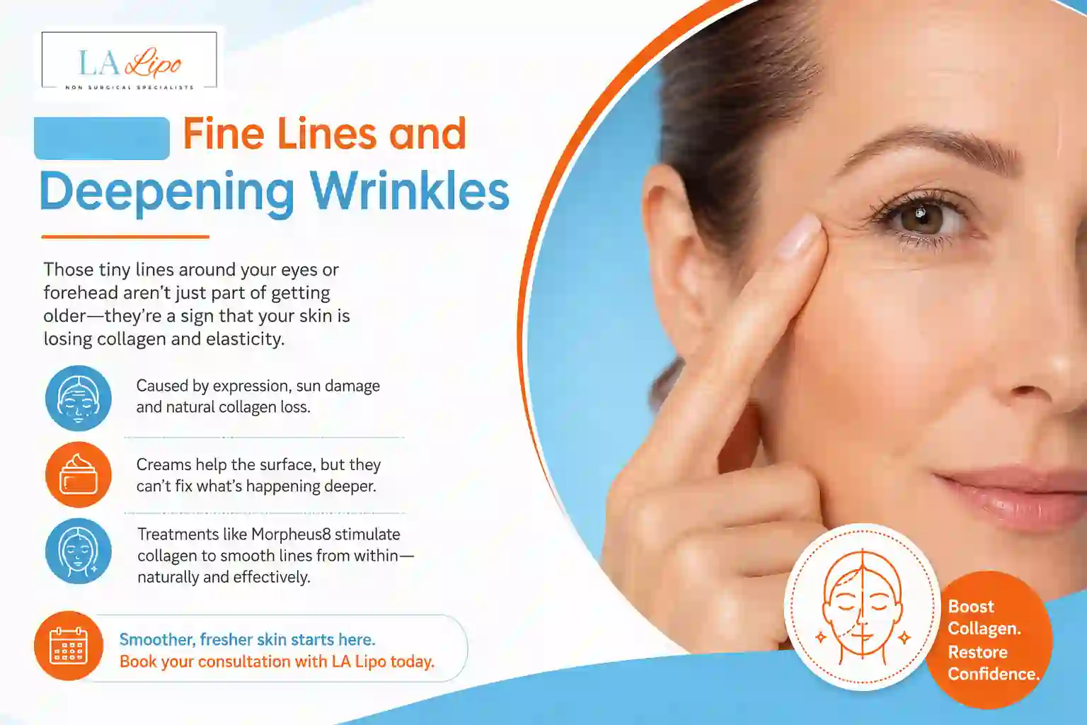 Sign #2: Fine Lines and Deepening Wrinkles Luton