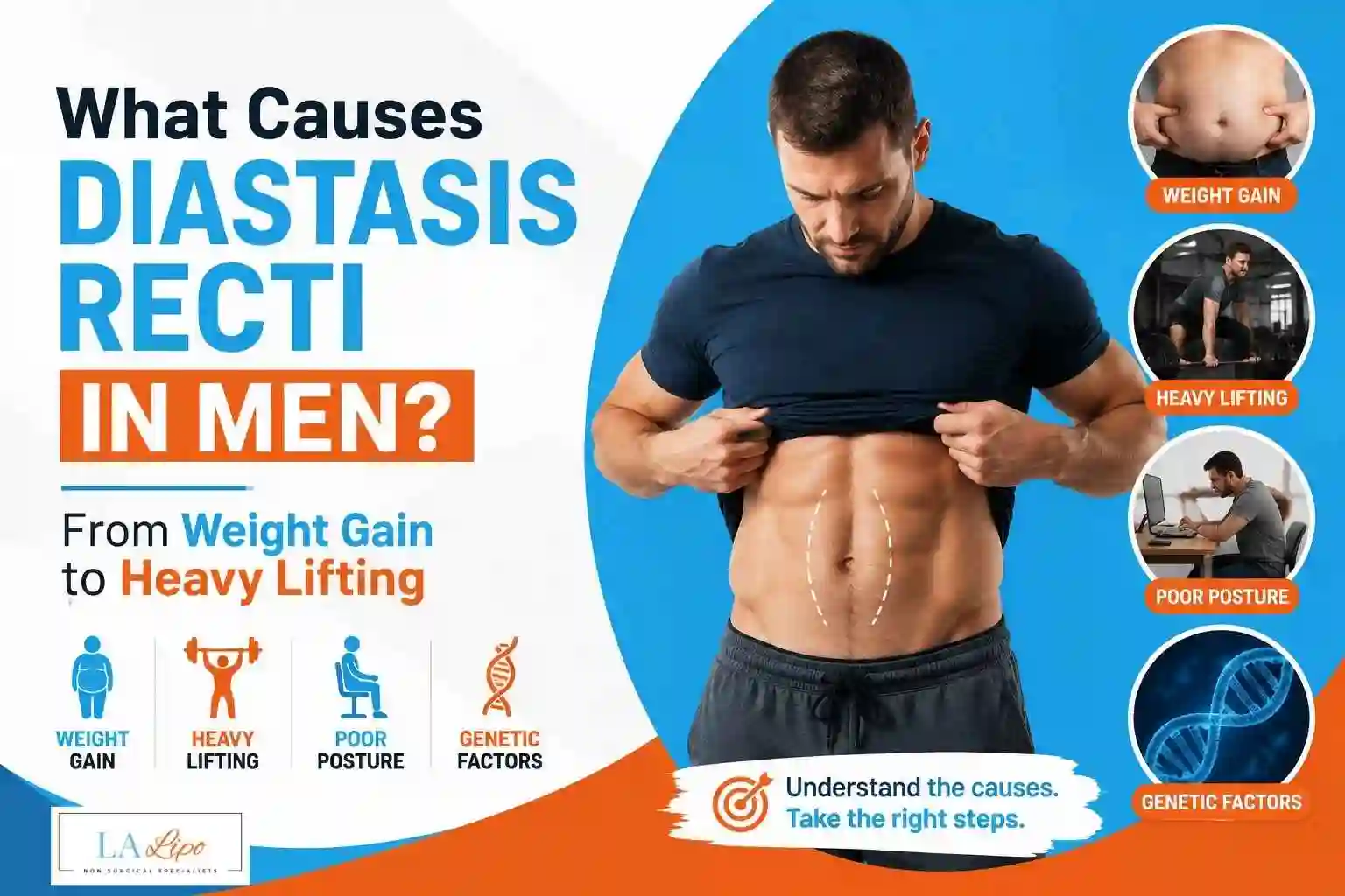 What Causes Diastasis Recti in Men? From Weight Gain to Heavy Lifting Luton